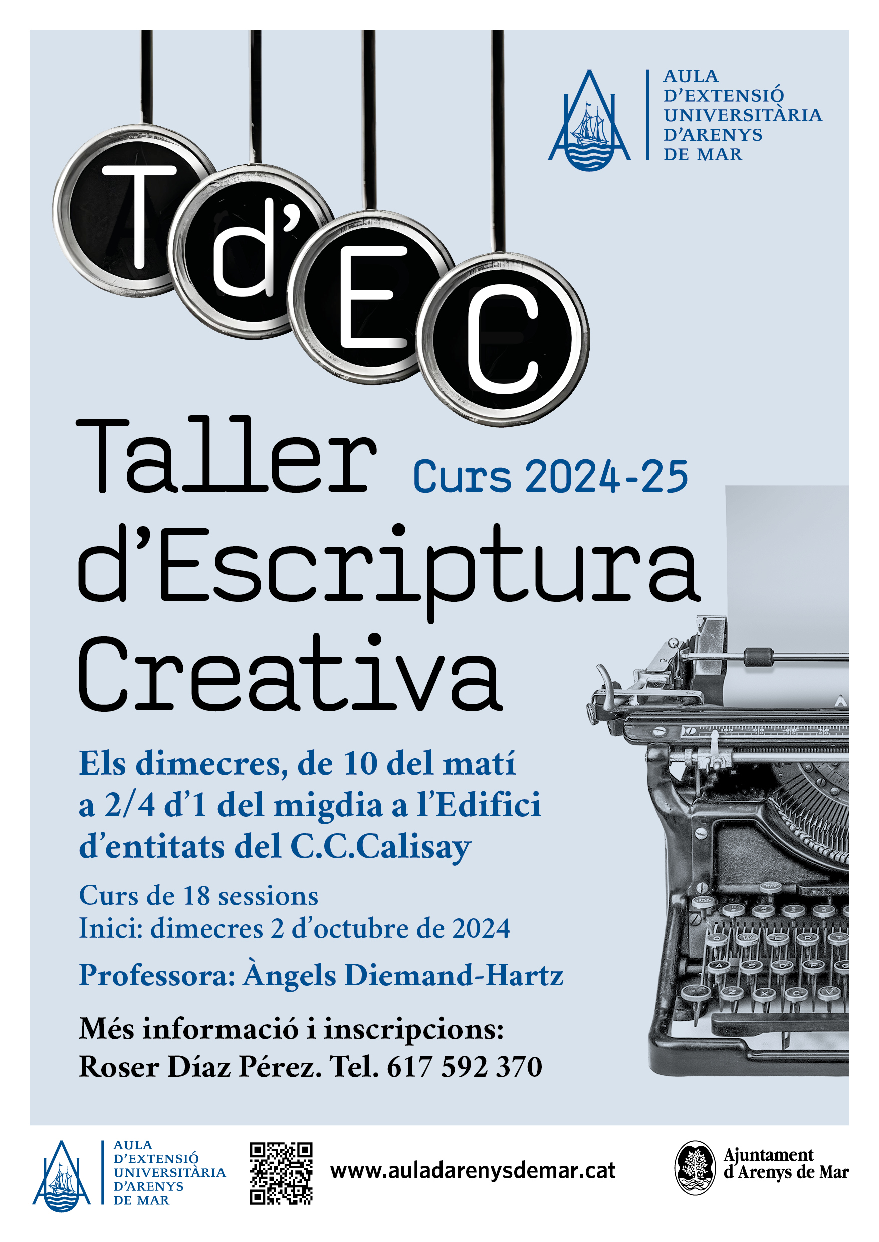 Carttell del Taller d'Escriptura