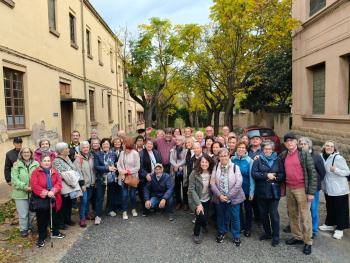 Membres de l'Aula que van participar a la sortida a la colònia Vidal